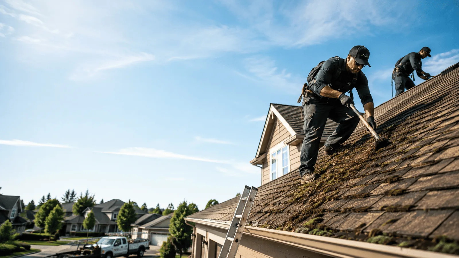 Roof Moss Removal in Lehr, ND near me